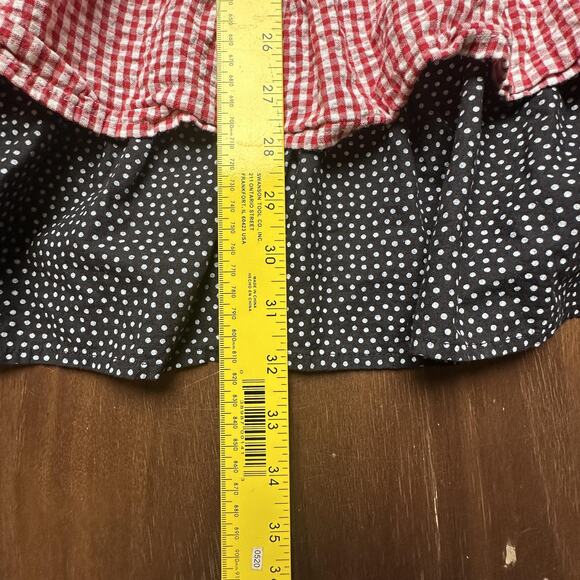 Sur La Table Apron Womens One Size Gingham Ruffle Paris Eiffel Tower Polka Dot - Picture 4 of 12